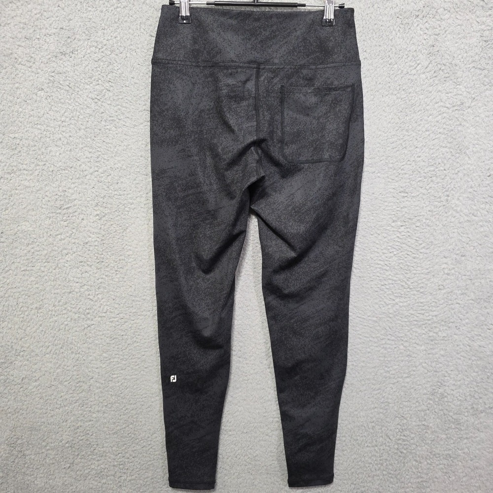 Footjoy Womens Active Leggings Golf Tennis Ankle Length Size Small Black - Picture 4 of 5